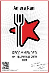 Restaurant GURU Award 2021